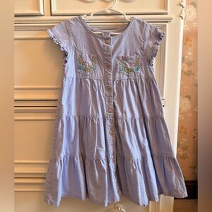 Girl’s Vintage Oshkosh Linen/ Cotton Dress